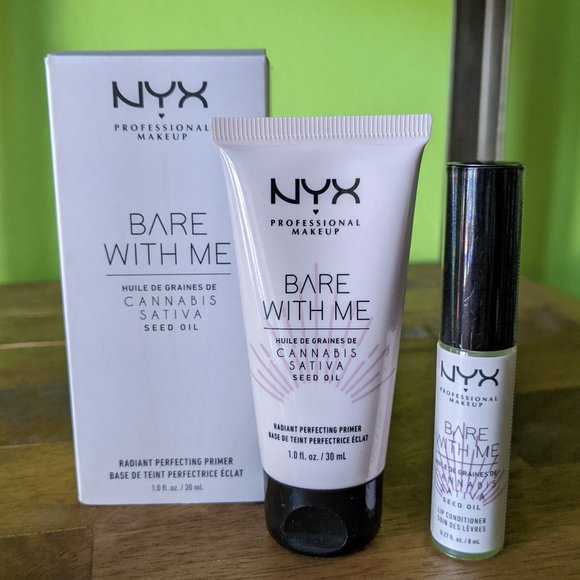 NYX Other - NYX Bare With Me Face Primer and Lip Conditioner Set